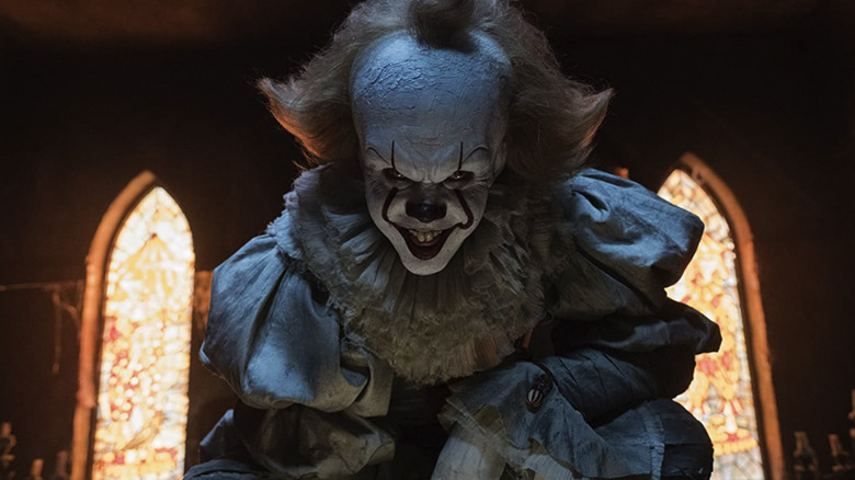 Bill Skarsgard as Pennywise in It