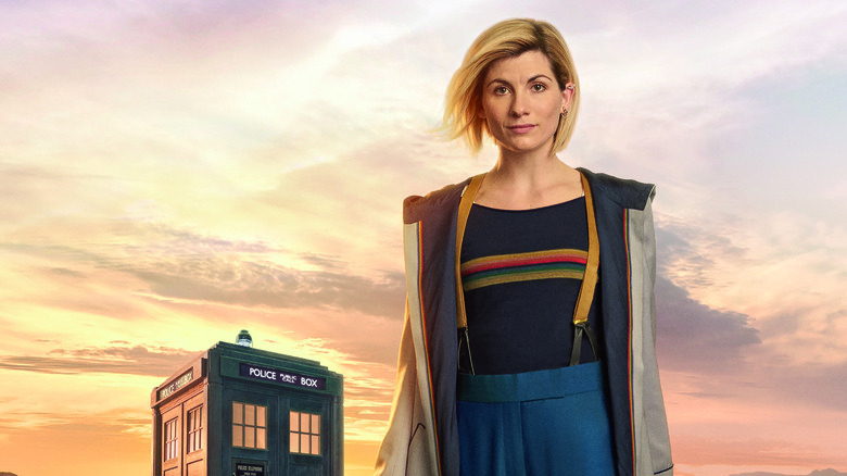 Jodie Whittaker as the Doctor in Doctor Who