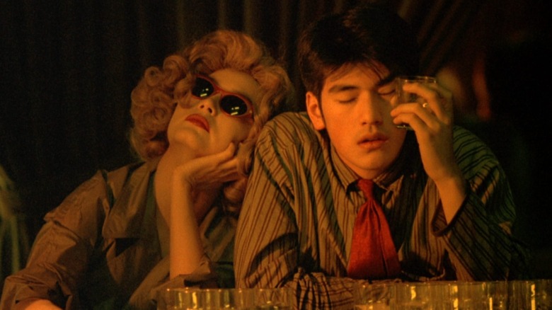 Takeshi Kaneshiro and Brigitte Lin in Chungking Express