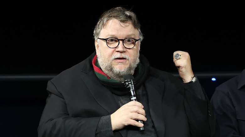 Guillermo del Toro talking