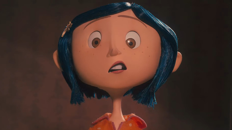 Coraline looking confused