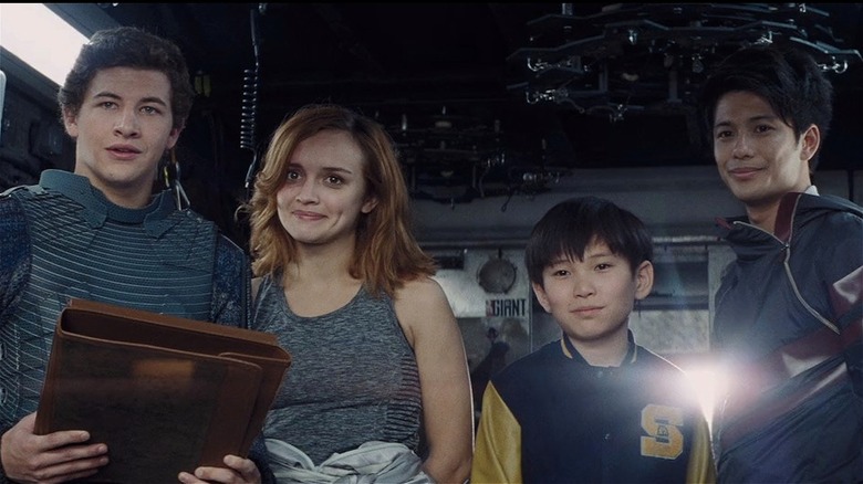 Wade, Samantha, Sho, and Daito in Ready Player One