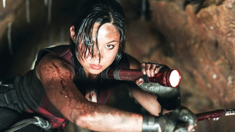 Natalie Mendoza in The Descent