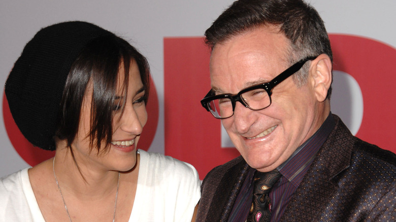 Zelda Williams and Robin Williams