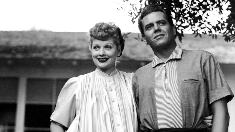 Lucille Ball and Desi Arnaz