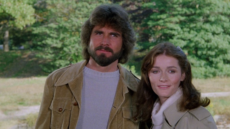 James Brolin and Margot Kidder in The Amityville Horror