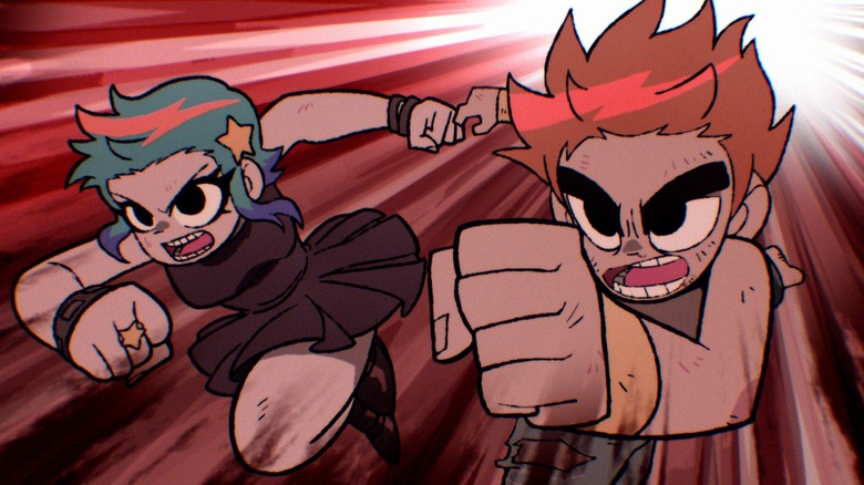 A still from Scott Pilgrim Takes Off 