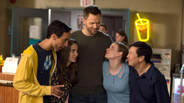 Community, Abed, Annie, Jeff, Britta, Chang