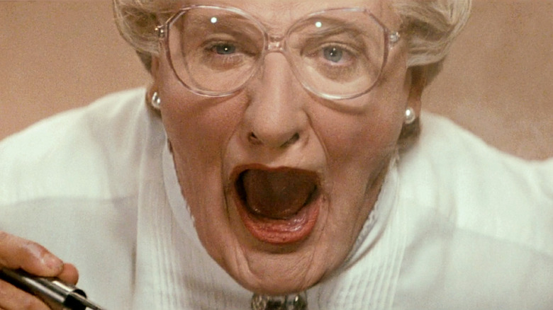 Robin Williams as Mrs Doubtfire