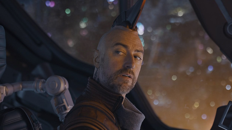 Sean Gunn as Kraglin in Guardians of the Galaxy Holiday Special