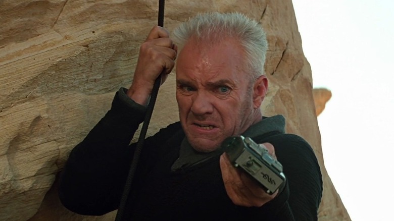 Malcom McDowell in Star Trek: Generations