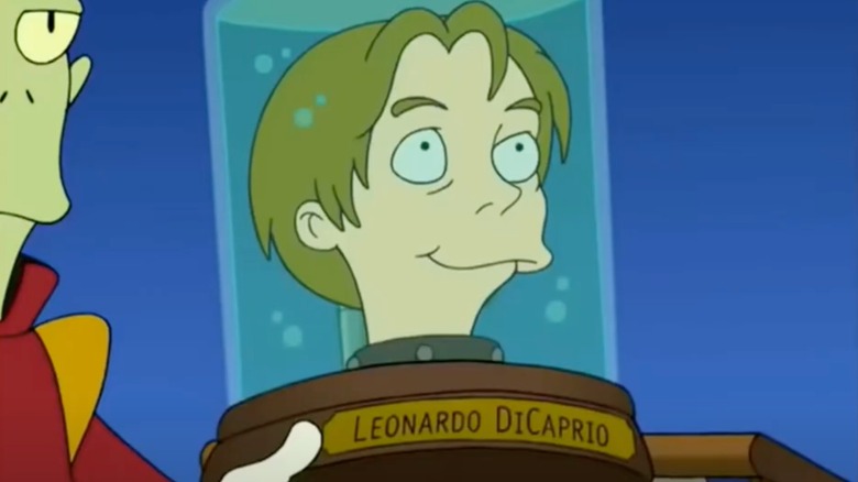 Futurama Leonardo DiCaprio's head