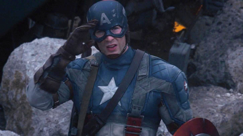 Chris Evans in Captain America: First Avenger