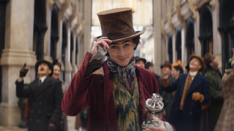 Timothée Chalamet in Wonka