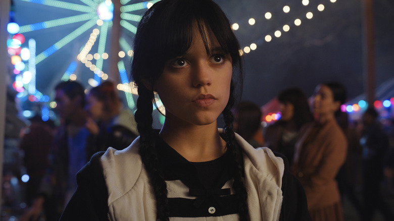 Jenna Ortega as Wednesday Addams