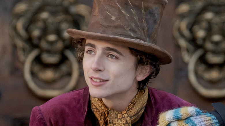 Timothee Chalamet in Wonka