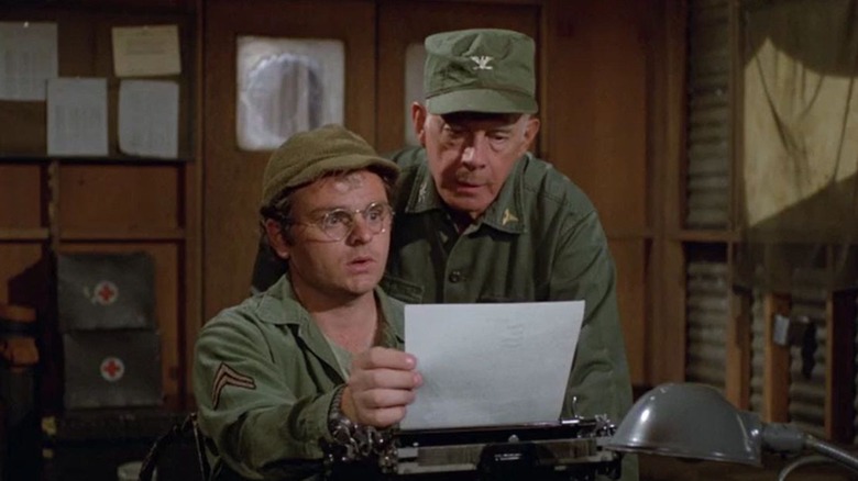 M*A*S*H Gary Burghoff Harry Morgan